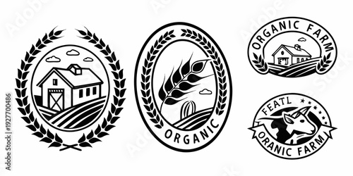 A collection of various seals and emblems from different organizations and institutions Vector