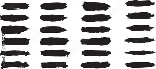 Brush stroke patterns and textures