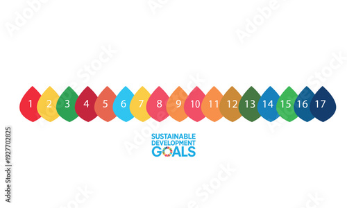 SDG 17 Goals Color Theme