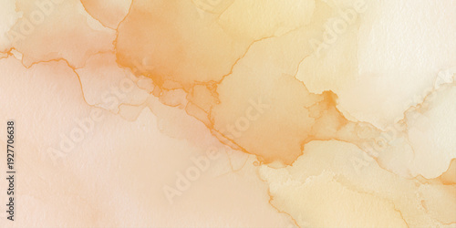 Soft orange splash background with elegant fluid marble ethereal texture perfect for wedding invitations, feminine branding.