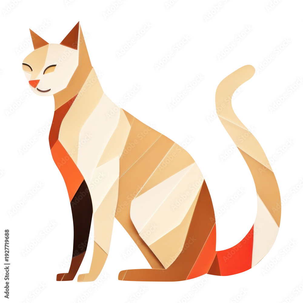 Obraz premium PNG Cat animal mammal pet.