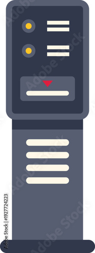 Automated teller machine providing money withdrawal and electronic payment services