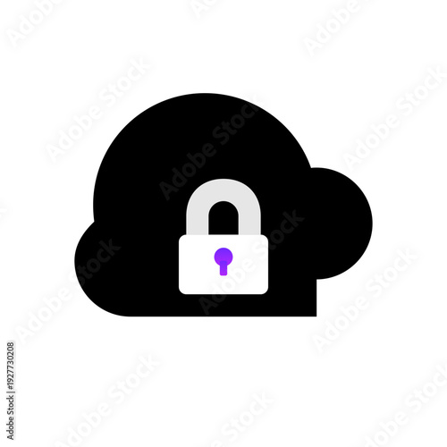 Encrypted Cloud Node - Eco Tech Icon Set – Sustainable Smart Energy Solid Vector Pack