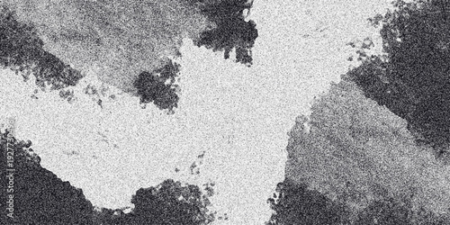 Abstract monochrome background with organic, cloud-like shapes and a speckled texture, offering a unique and artistic visual for design and creative applications