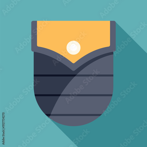 Sleeping bag icon representing outdoor adventures and comfortable night's rest