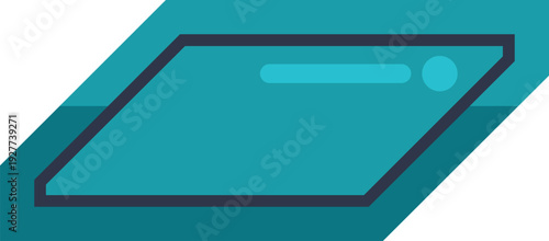 Blue rubber eraser icon representing correction and removing errors in education