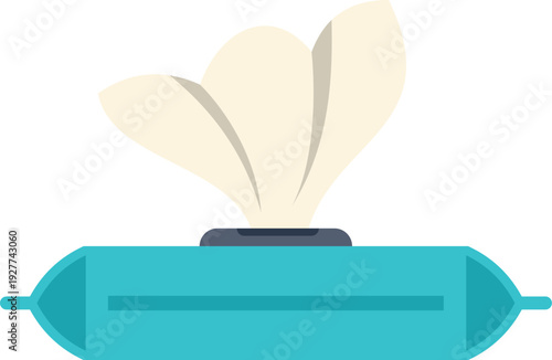 Wet wipes pack dispenser for hygiene and sanitation