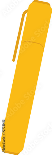 Yellow Highlighter Pen Icon