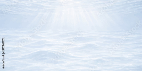 A serene abstract texture of white clouds against a bright blue sky captures the cold winter weather and frozen frost patterns of a clear nature day