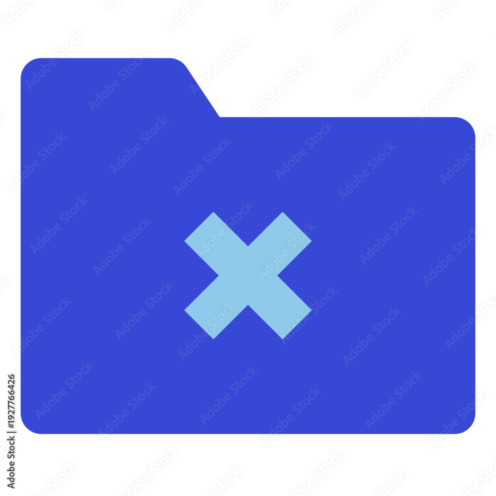 Obraz premium folder bluetone icon set