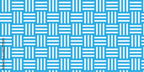 Minimal line Seamless geometric pattern with shapes. Decoration and maze ornament square wall tile.