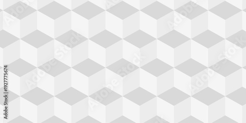 3d backdrop technology art decoration element web. Abstract white and gray style minimal blank cubic. Geometric pattern illustration mosaic, square and triangle wallpaper.