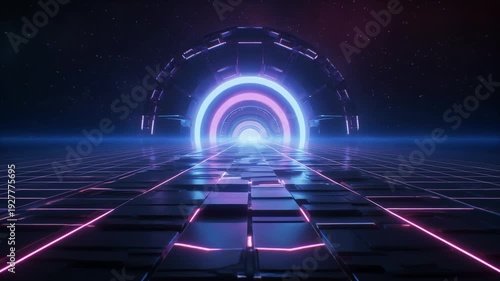 Future energy background minimal and professional animation