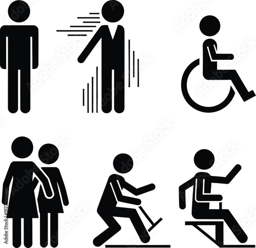 Universal accessibility and human interaction symbols
