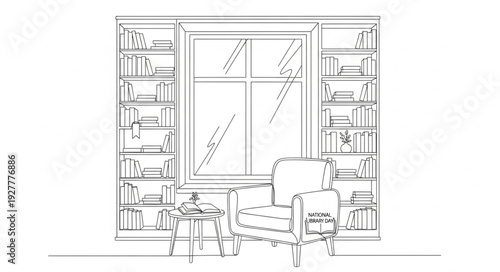 Black and White Kitchen Interior Design.