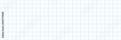 Graph paper grid seamless pattern. Millimeter lines structure background. Blueprint texture for technical drawing. Architecture project mathematical notebook design. Precise geometric square cage bg