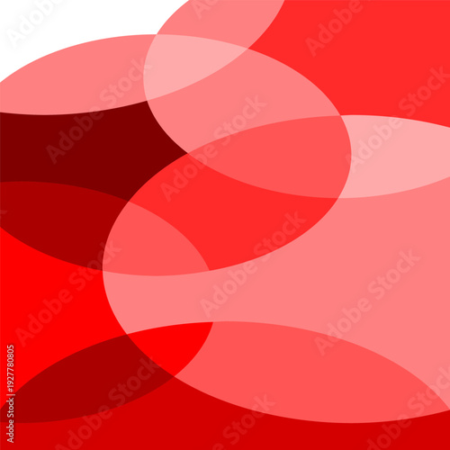 abstract background with red circles