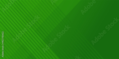 Abstract green sporty background template vector with shiny lines and lights. Green background with strong pattern design.