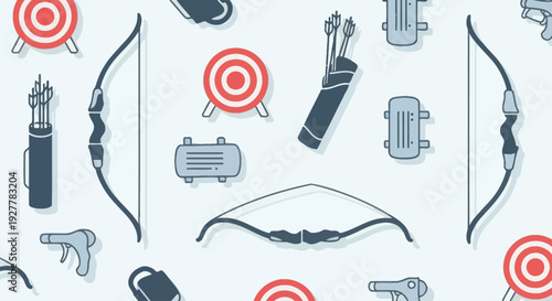 Archery equipment pattern