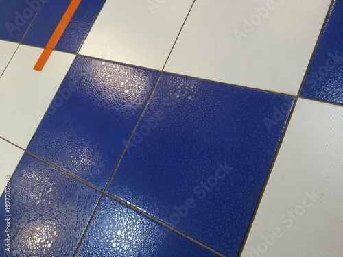 The Architecture backgrounds. Old ceramic tiles.