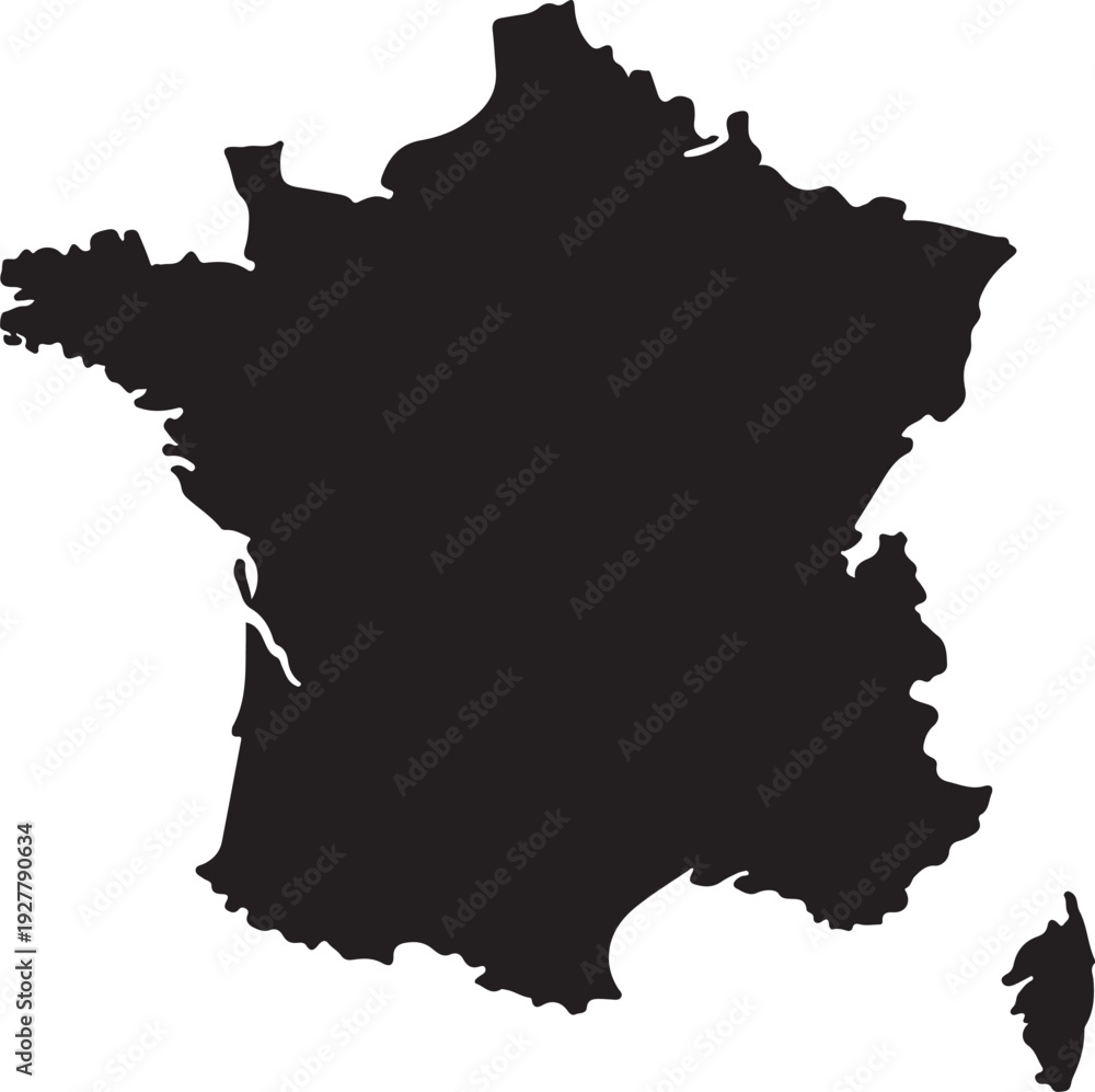 Fototapeta premium France map