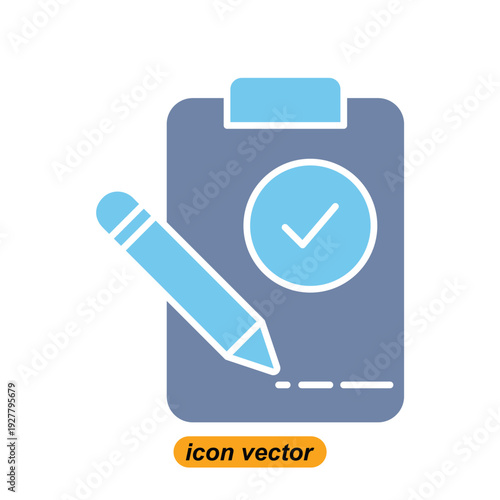 check icons. Flat illustrations of check vector icons for the web. Vector illustrations of company icons.