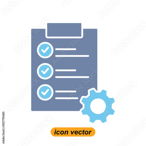 planning icons. Flat illustrations of planning vector icons for the web. Vector illustrations of company icons.