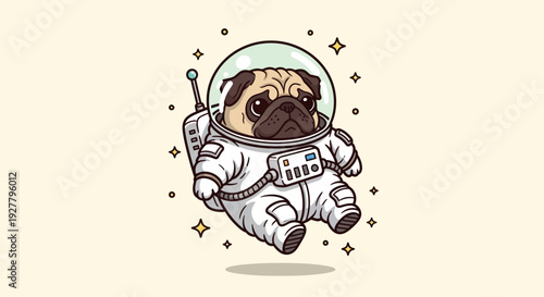 Pug in Space Adventure