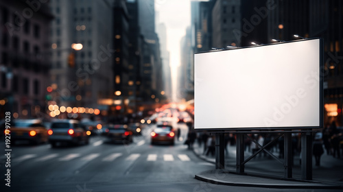 Billboard in Urban Setting:...