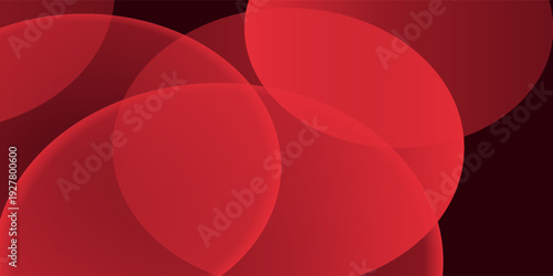 Red abstract background. Dynamic shape composition. Abstract vector eps10