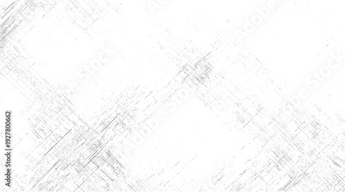 Gray textured lines and dots forming a distressed pattern on a white background abstract grunge