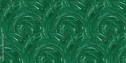 Abstract green swirling pattern seamless background texture with organic lines and natural flow perfect for design EPS Vector