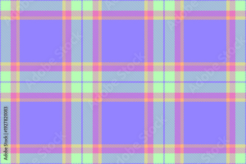 Graphic plaid illustration showcases intersecting geometry with confidence. The fabric background transforms into a strong visual element for creative design projects.