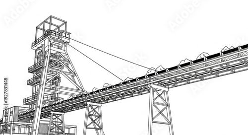 Industrial Crane Heavy Machinery Equipment.