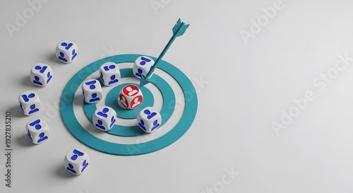 Target Goal Achievement Focus Business Strategy Success