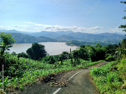 Foto rice terraces in sulawesi