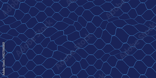 Mesh texture for fishing nets. Seamless pattern for sportswear or soccer goal, volleyball net, basketball hoop, hockey, athletics. Abstract net background for sports