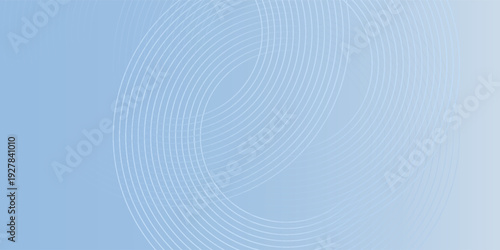 Abstract blue modern background with circle elements. Digital technology concept. vector illustration