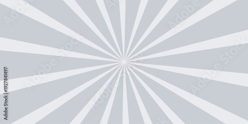 Ray sun light. Sunburst background. Radial circle line. Pattern starburst. Comic beam lines. Sun effect rays. Abstract firework. Concentration stripe. Cartoons lightning style. Vector illustration