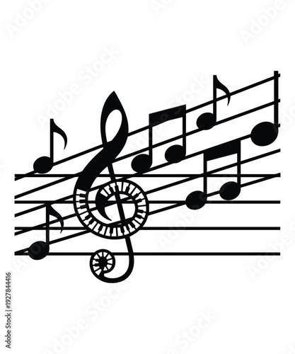 Piano Keys Music Vector Illustration