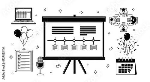 Project Planning and Presentation Board.