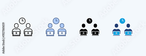 Garbage Disposal Multiple Icon Illustration Vector