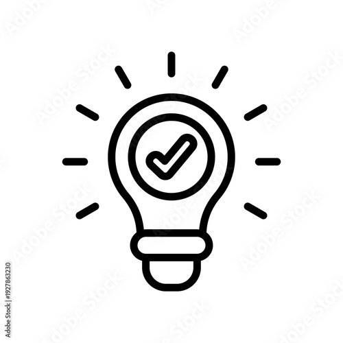 Idea line icon