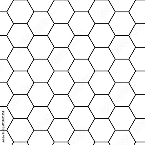 Abstract seamless Honeycomb Polygon Pattern Background design.