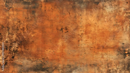 Rusty metal sheet texture, industrial grunge, orange and brown tones