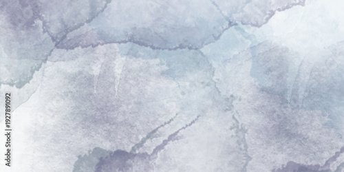 Vintage white blue stone grunge concrete cement blackboard chalkboard wall floor texture. Black anthracite dark greed blue abstract ocean waves and spray in painted texture, watercolor paper.
