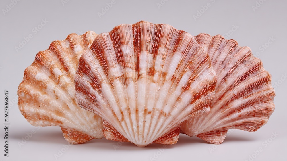Obraz premium seashell isolated on white background