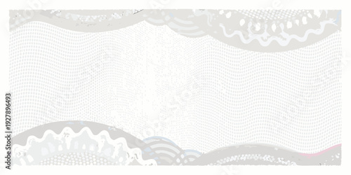 Abstract grayscale background with wave like patterns and subtle color accents