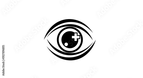 Eye Care Plus Icon - Vision Health Symbol