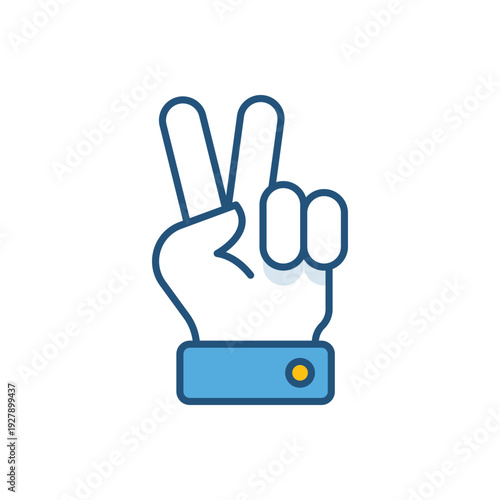 Peace Sign vector icon